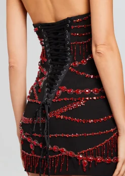 Store Prae Crystal Embellished Dress RETROFÊTE