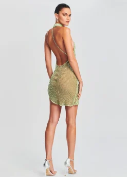 Discount Quartz Crystal Chain Dress Guest Of