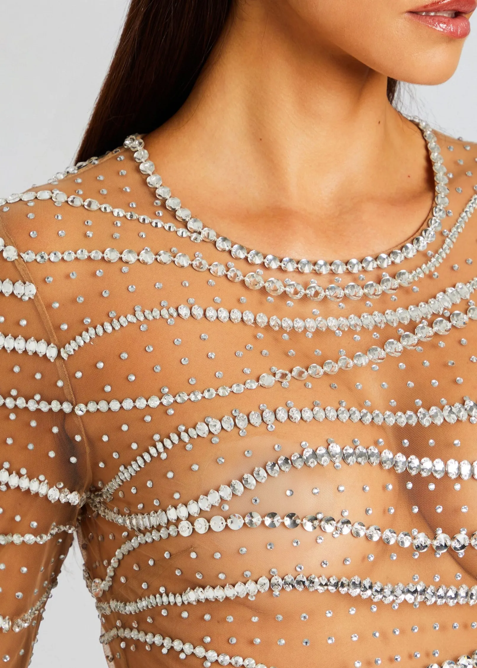 Fashion Raes Embellished Dress Reception Dresses