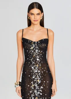 Cheap Rainey Embellished Dress Subtle Shimmer