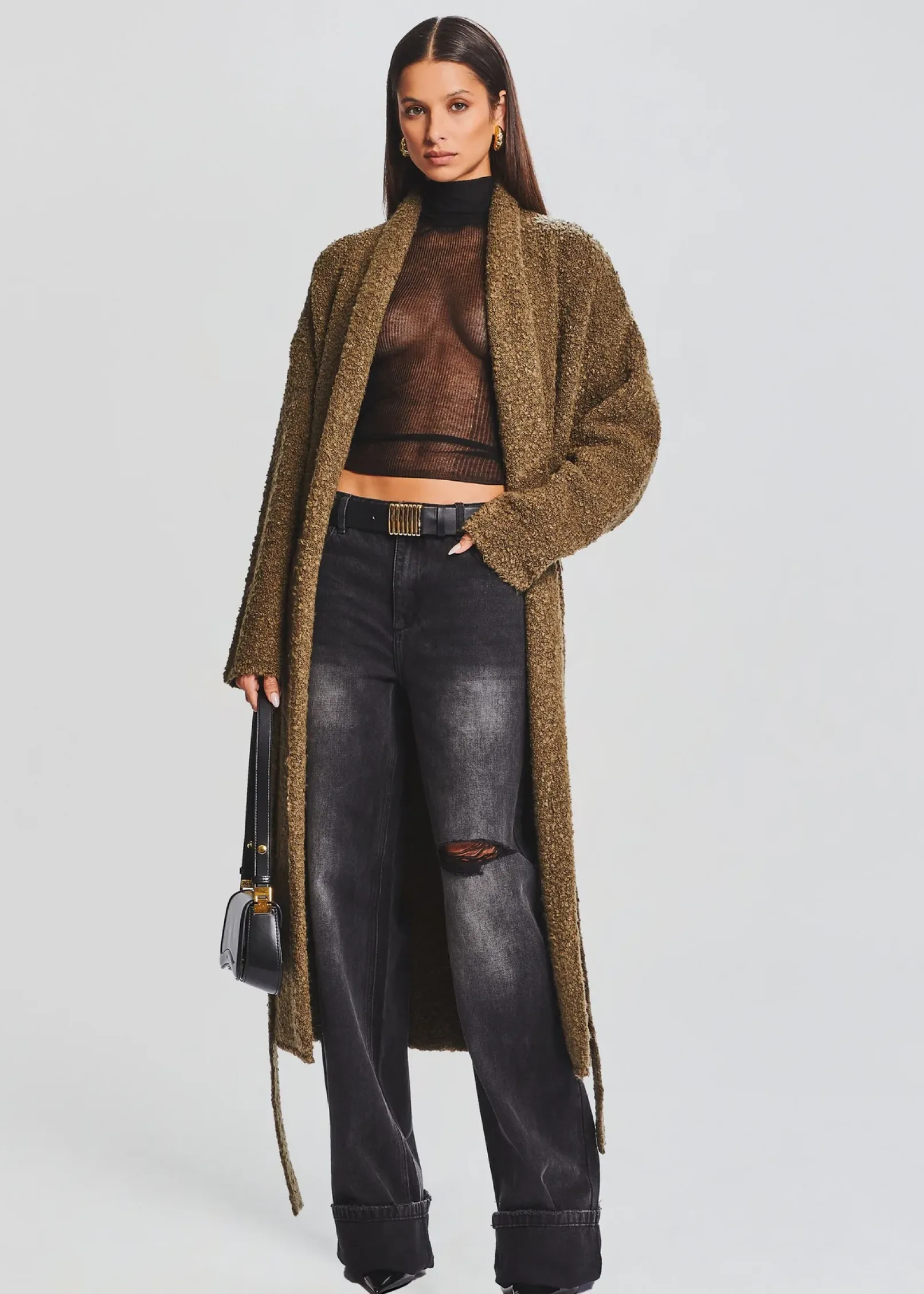 Store Reed Boucle Cardigan Tops