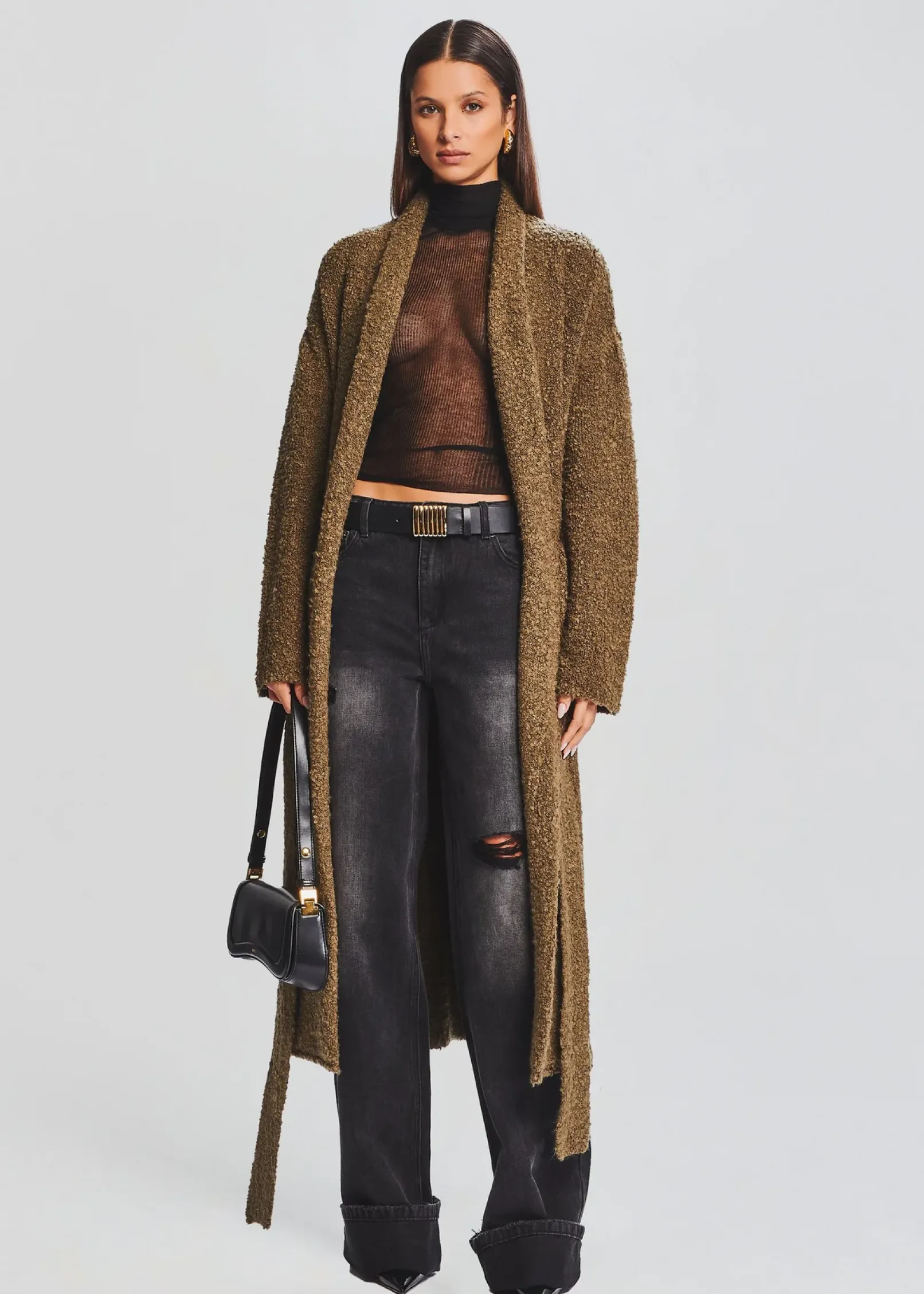 Store Reed Boucle Cardigan Tops
