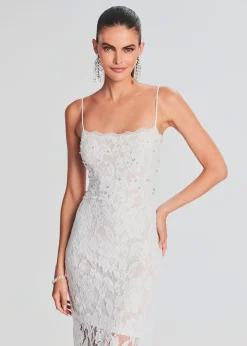 Discount Reet Lace Midi Dress Bachelorette Party