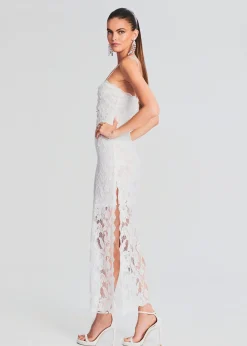 Discount Reet Lace Midi Dress Bachelorette Party