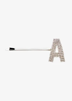 Outlet Rhinestone Alphabet Hair Clip Accessories
