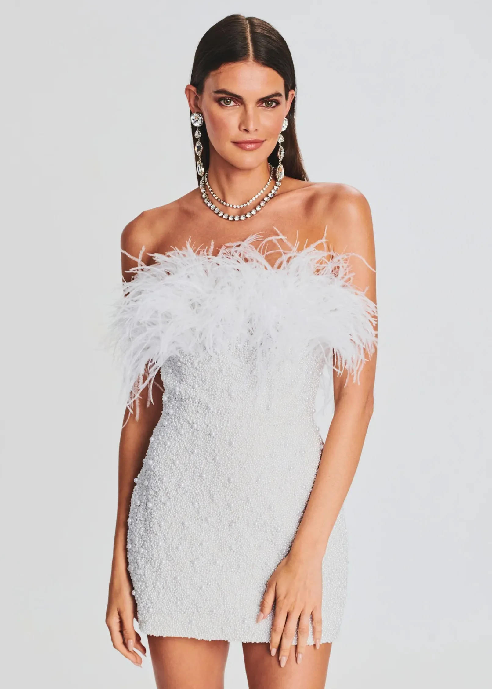Flash Sale Ronit Pearl Dress Bridal Shower