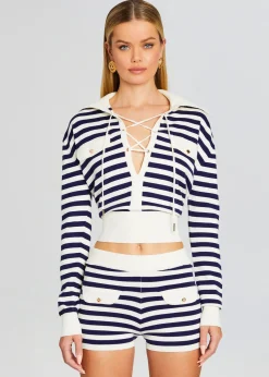 Clearance Rose Knit Top Spring Knits