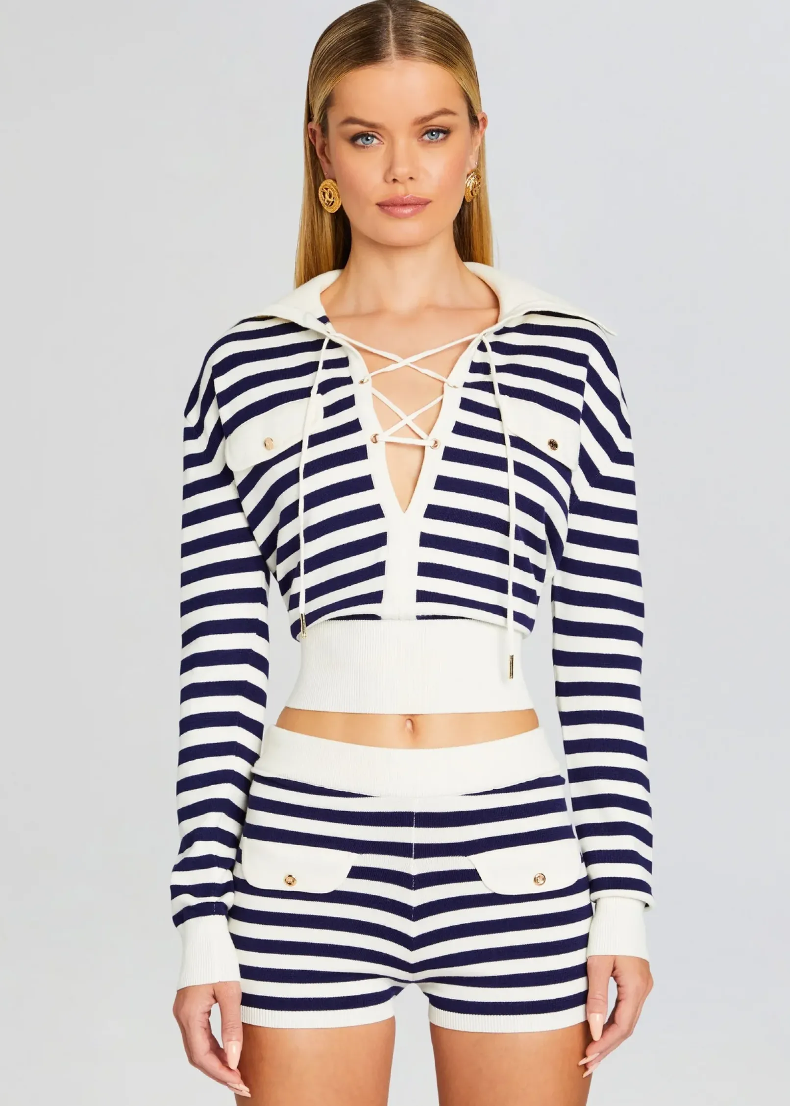 Clearance Rose Knit Top Spring Knits