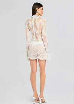 Best Rosie Embellished Lace Dress Sheer Bliss
