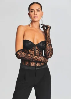 Flash Sale Royce Embellished Lace Gloves Guest Of
