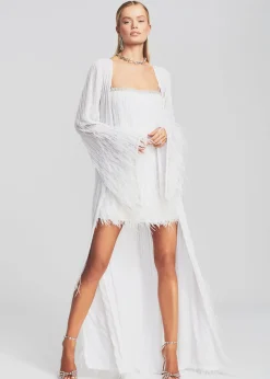 Hot Rubina Sequin Feather Dress Sequin Styles