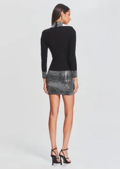 Hot Rue Embellished Knit Dress RETROFÊTE