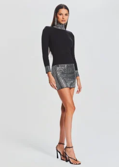Flash Sale Rue Embellished Knit Dress RETROFÊTE