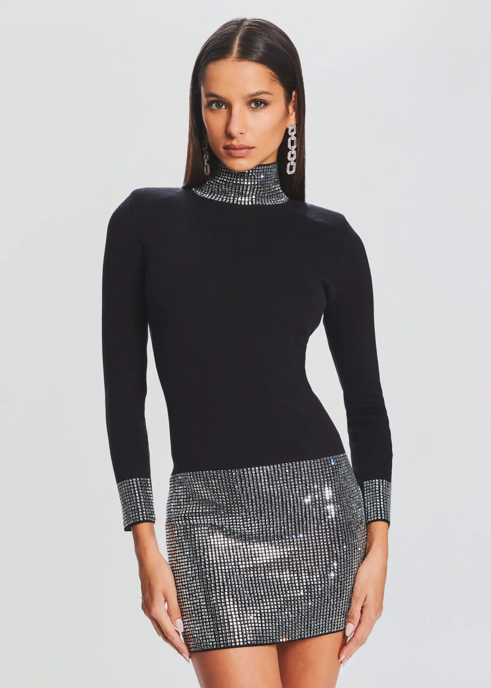 Flash Sale Rue Embellished Knit Dress RETROFÊTE