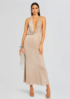 Cheap Saar Embellished Knit Dress RETROFÊTE