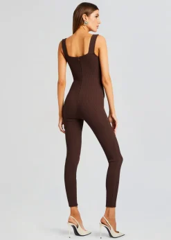 Clearance Sabrina Sleeveless Enviro Rib Catsuit Men Neutral Moments