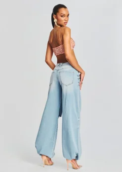 Sale Saint Oversized Jean Bottoms