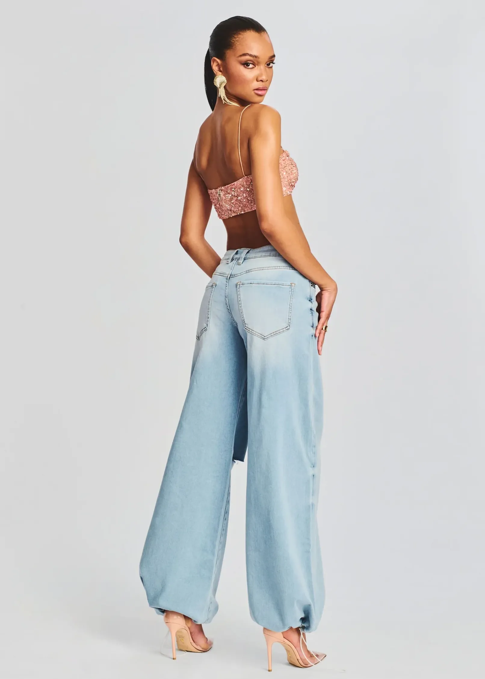 Sale Saint Oversized Jean Bottoms