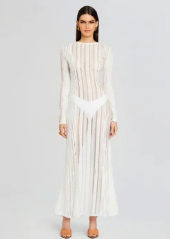 Best Sale Saley Long Dress Sheer Bliss