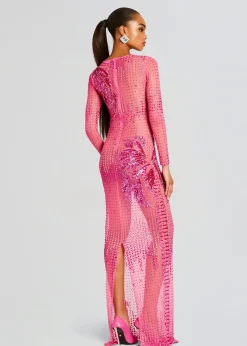 Cheap Sammy Embellished Dress Maxi