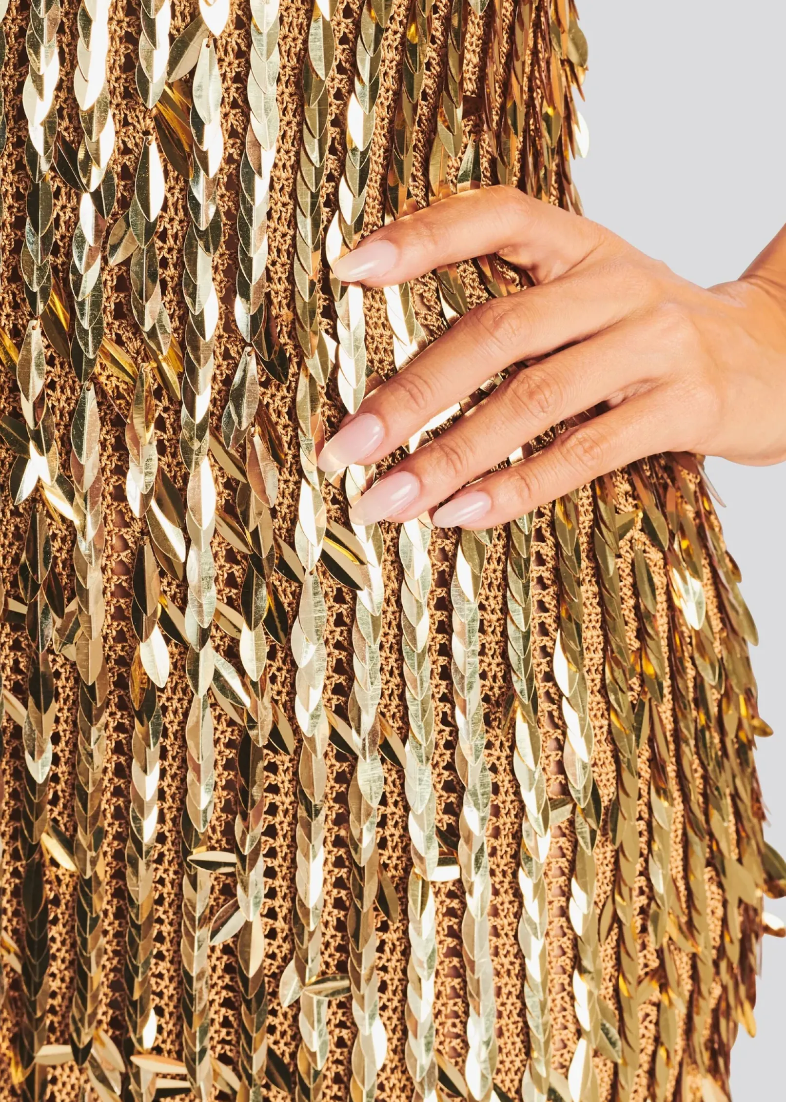 Outlet Saros Feather Sequin Dress Guest Of