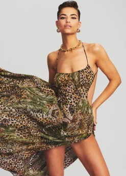 New Scarlett Silk Chiffon Dress Final Sale
