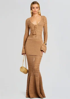 Best Sale Sereno Knit Crochet Dress Day to Night