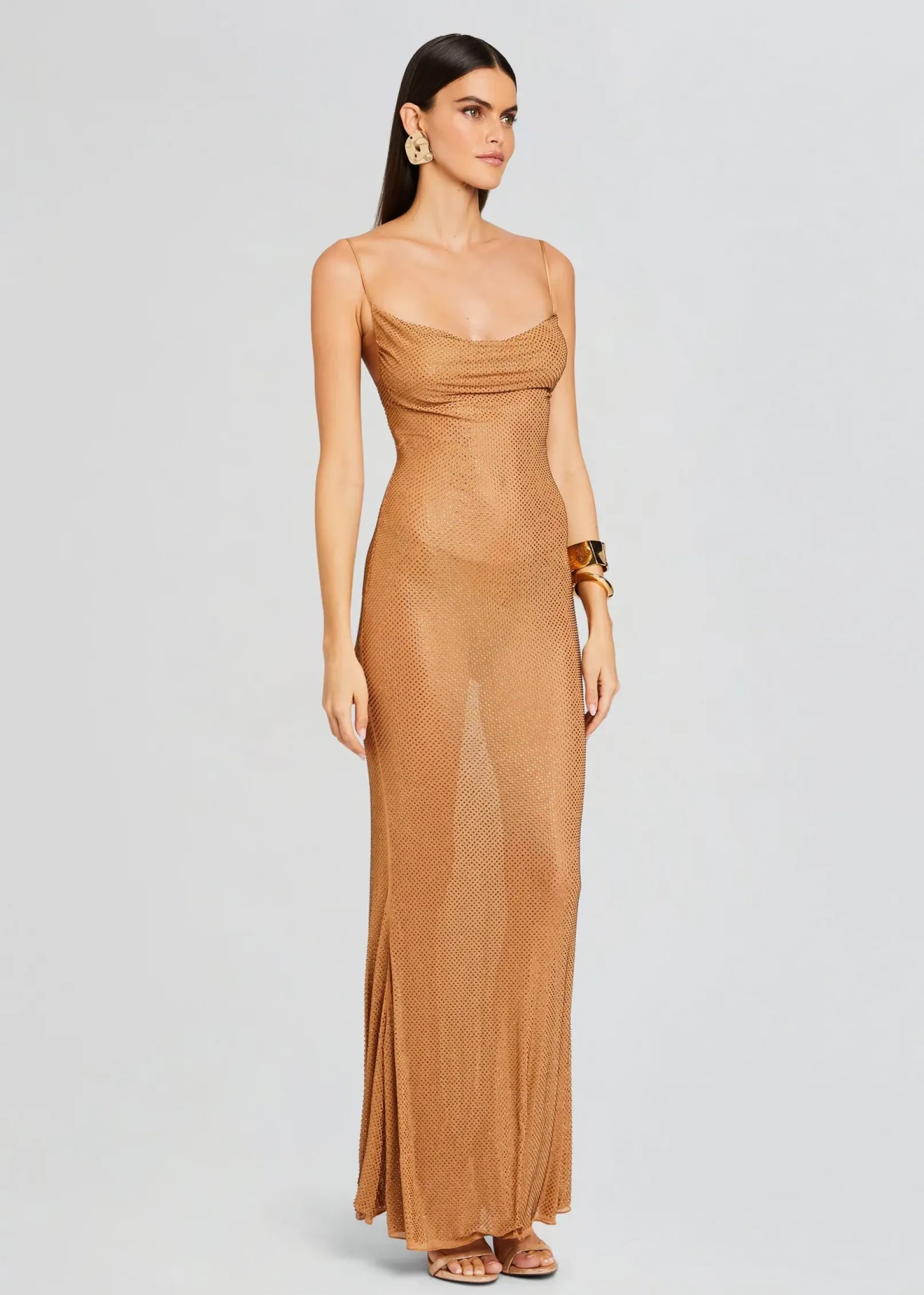 Store Shilo Embellished Silk Dress Gowns