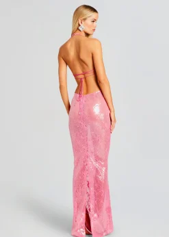Hot Shivonne Sequin Lace Dress Gowns