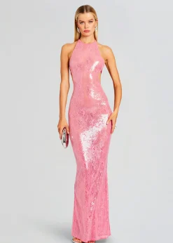 Hot Shivonne Sequin Lace Dress Gowns