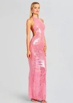 Shop Shivonne Sequin Lace Dress RETROFÊTE
