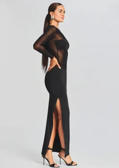 Store Silver Maxi Dress Guest Of