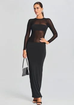 Store Silver Maxi Dress Guest Of