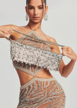Store Simone Metal Bag Guest Of