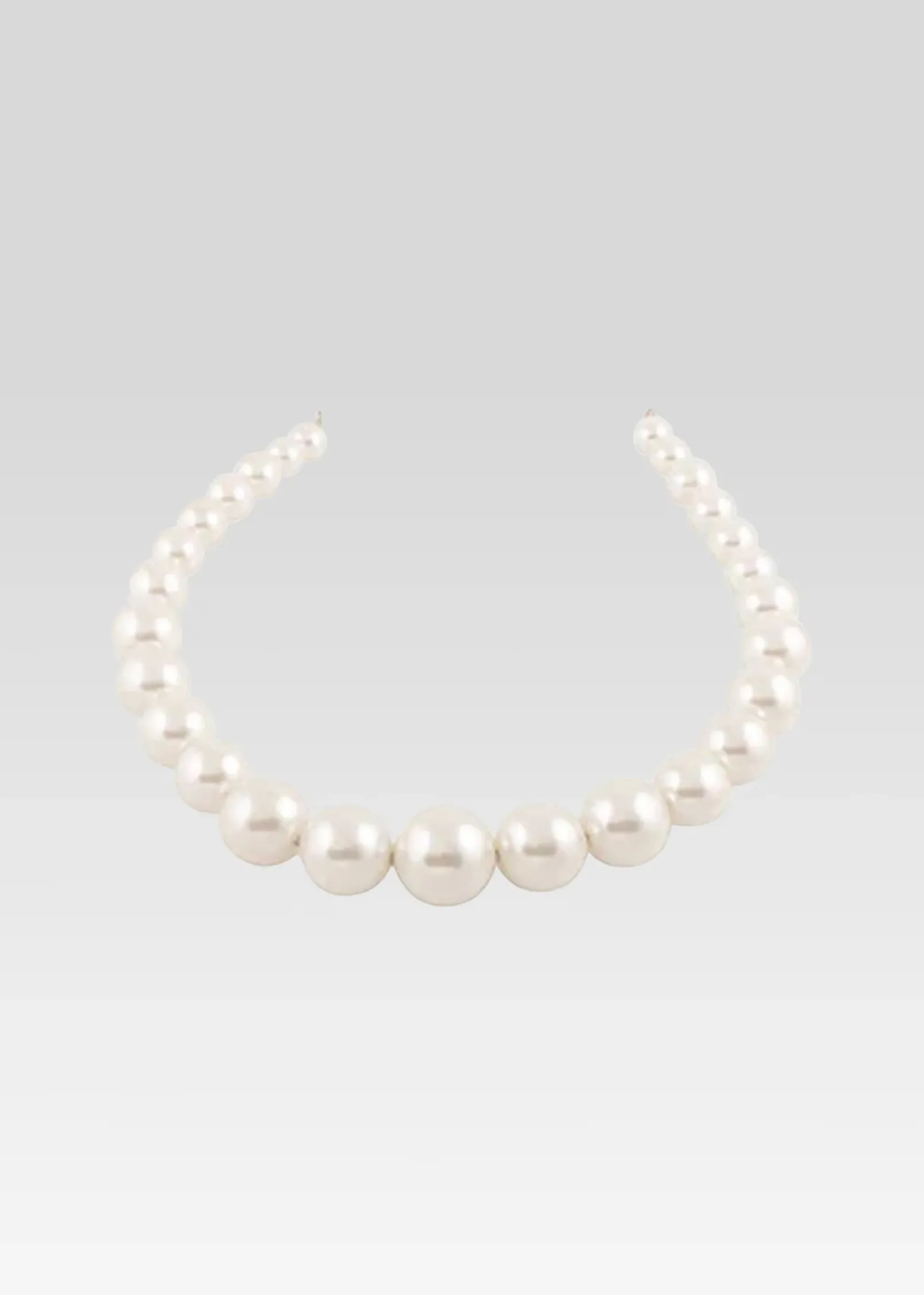 Cheap Small Venus Pearl Crown Reception Dresses