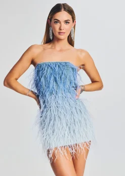Hot Sofia Feather Dress RETROFÊTE