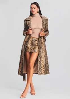 New Steffan Leather Coat Outerwear
