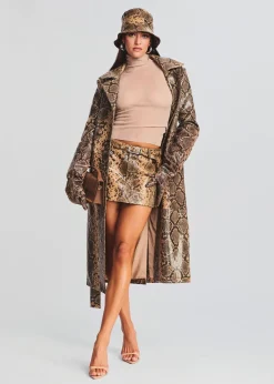 New Steffan Leather Coat Outerwear