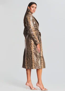 New Steffan Leather Coat Outerwear