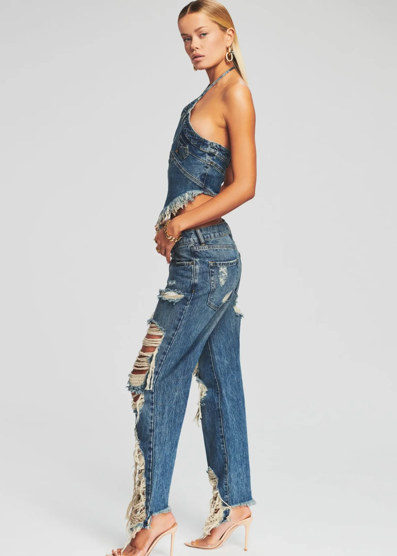 Shop Super Distressed Maggie Jean Bottoms