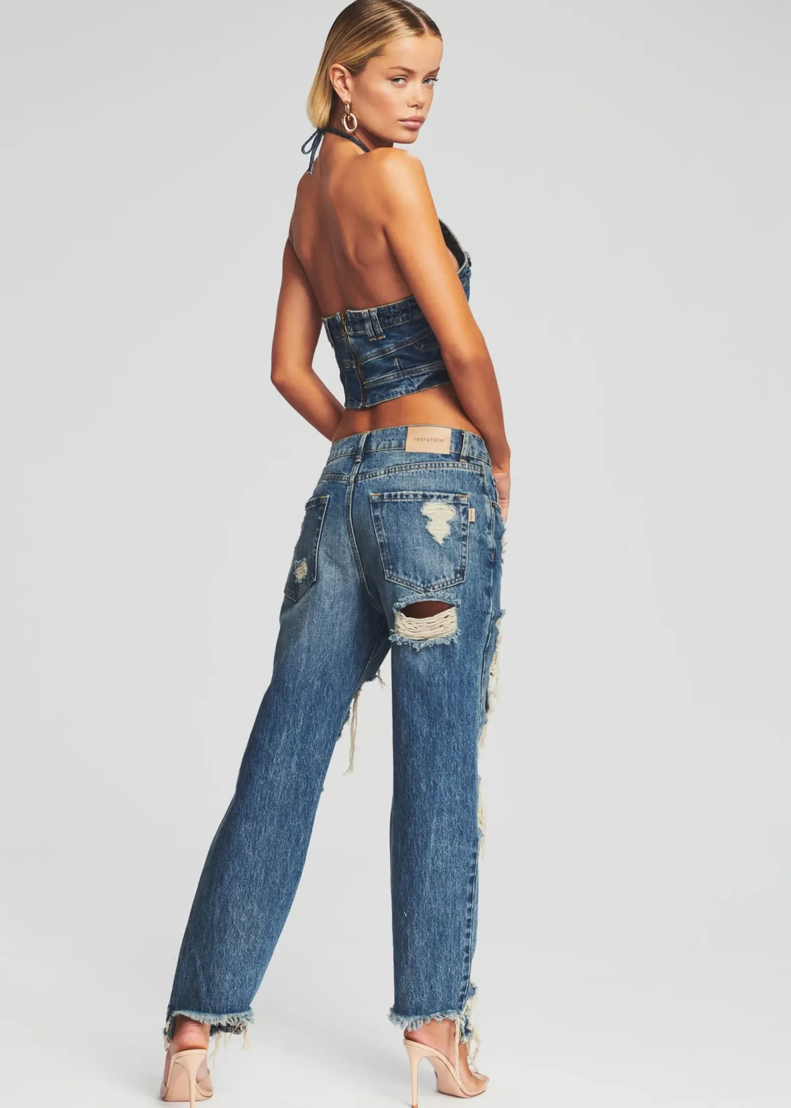 Shop Super Distressed Maggie Jean Bottoms