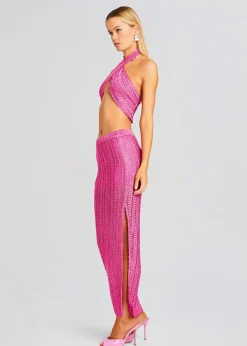 New Susan Crochet Wrap Top Spring Knits