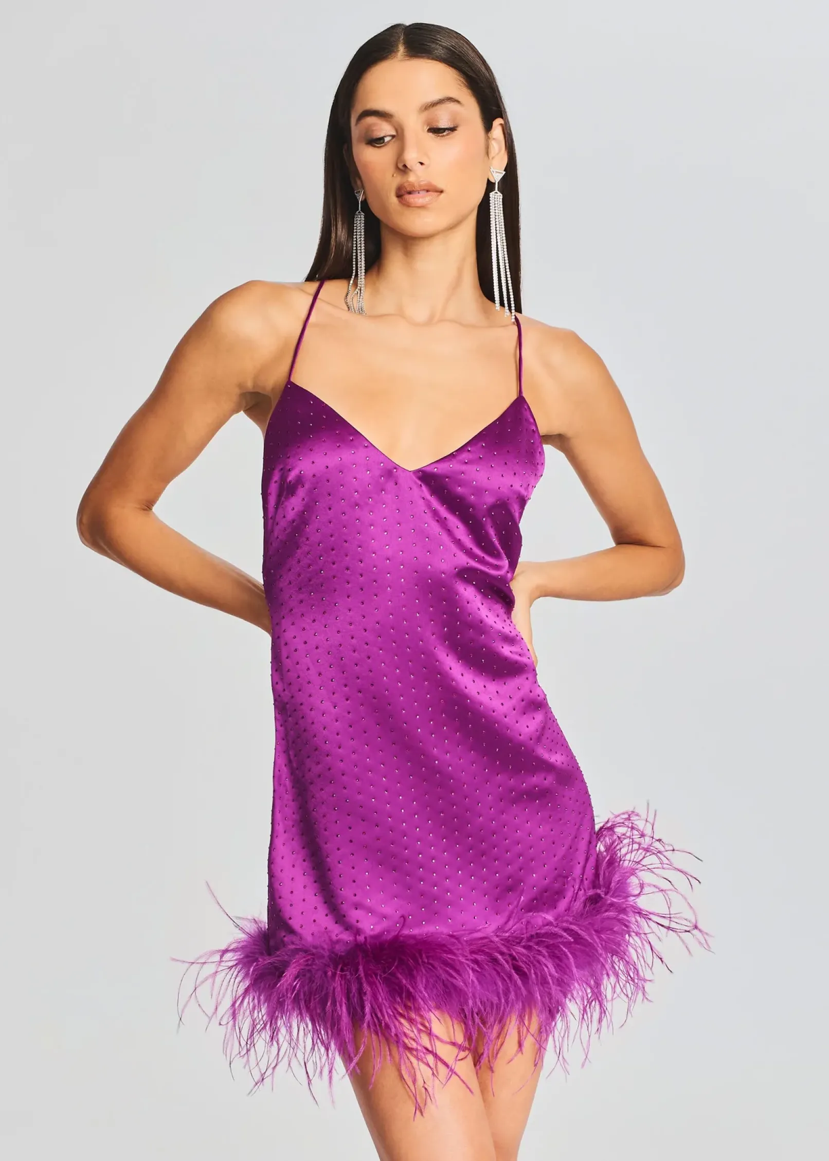 Sale Susana Feather Dress RETROFÊTE
