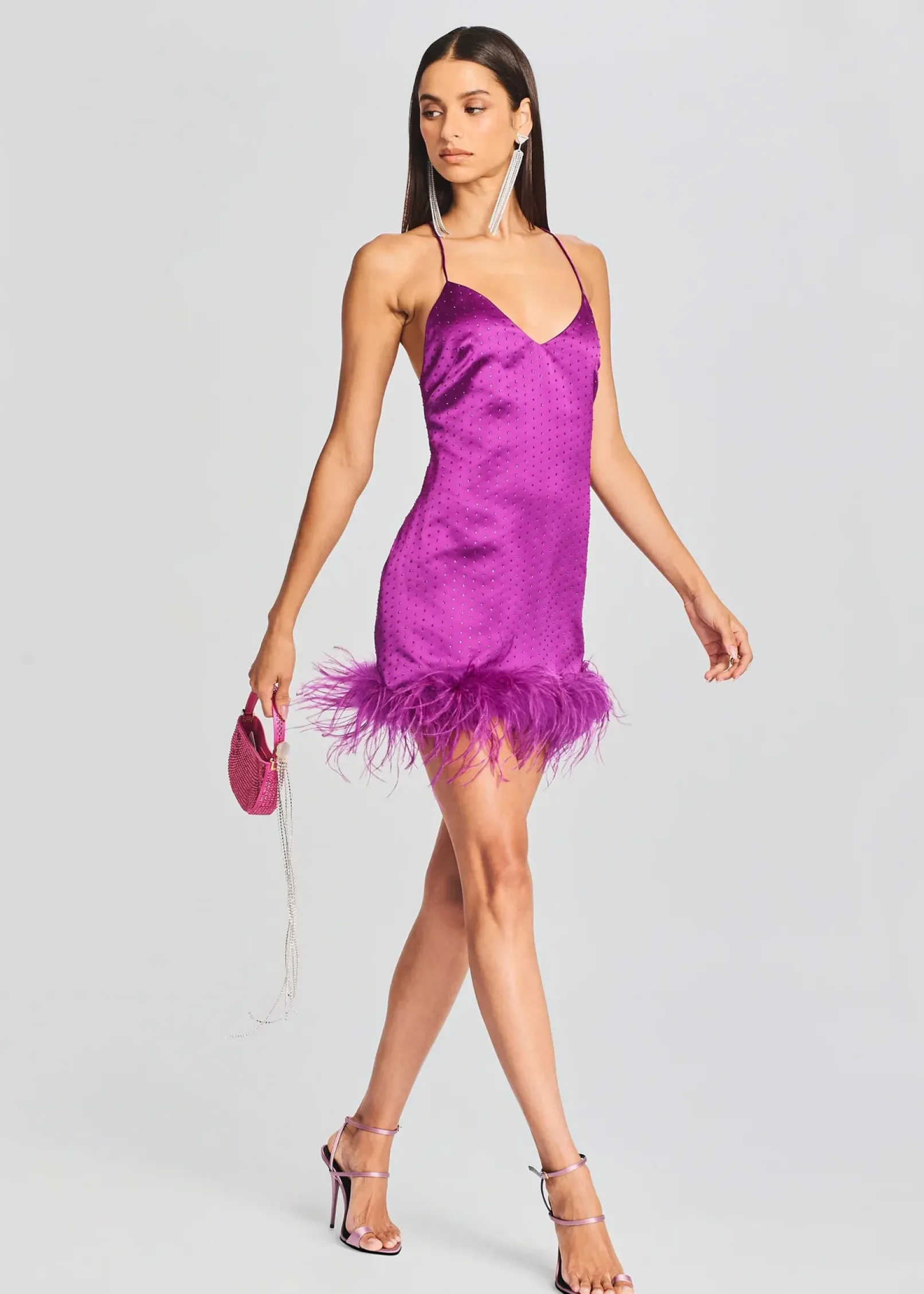 Sale Susana Feather Dress RETROFÊTE