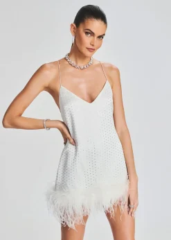 Shop Susana Feather Dress Rehearsal Dinner