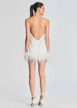Cheap Susana Feather Dress RETROFÊTE
