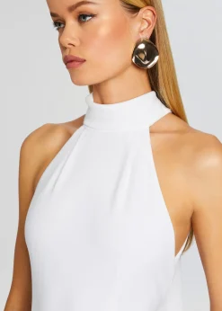 Best Sale Taylor Tie Back Jumpsuit Business Chic