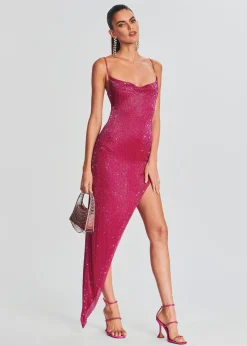 Flash Sale Topaz Glass Beaded Dress Guest Of