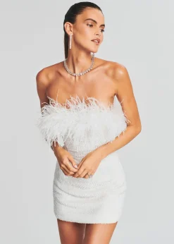 Discount Torin Sequin Feather Dress Dresses