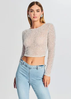 Outlet Torrey Sequin Top Sequin Styles